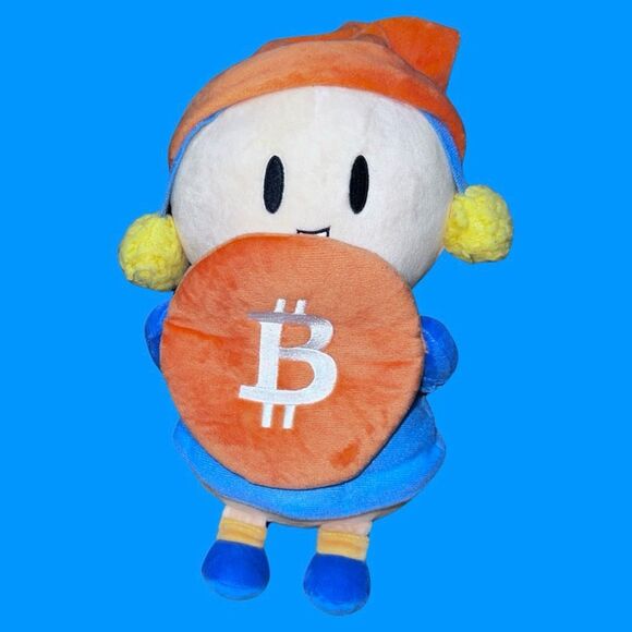 RARE Bitcoin The Little Holder Winter Ski Summit Plush Toy - Picture 4 of 6